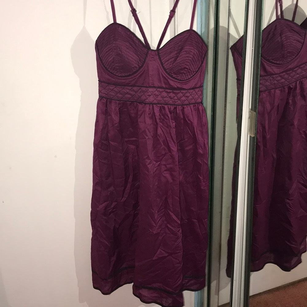 Purple cocktail dress NWT